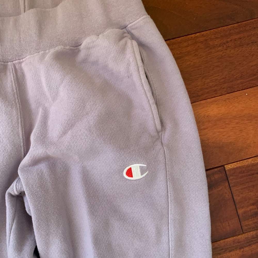 Lavender Champion Reverse Weave Joggers